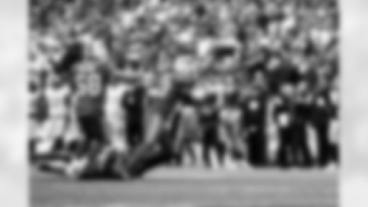 Pittsburgh Steelers tight end Zach Gentry (81) during a regular season game between the Pittsburgh Steelers and the Buffalo Bills, Sunday, Oct. 9, 2022 in Buffalo, NY. (Jared Wickerham / Pittsburgh Steelers)
