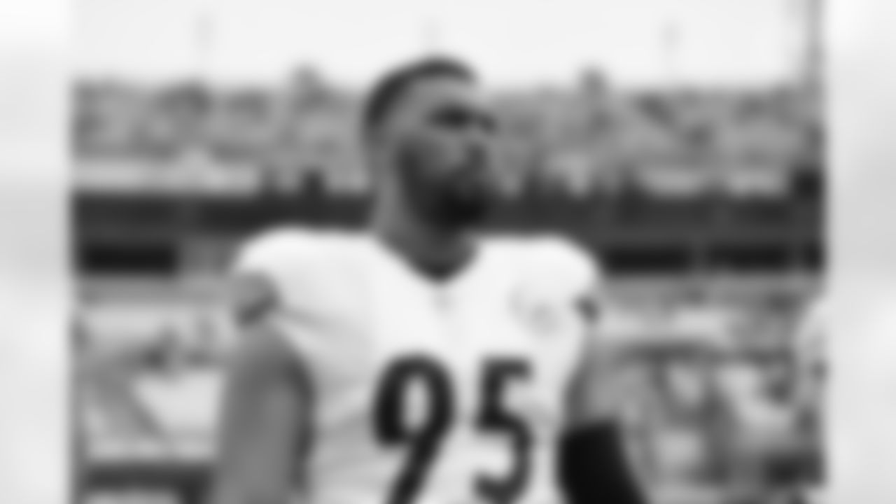 Pittsburgh Steelers nose tackle Chris Wormley (95) during a regular season game between the Pittsburgh Steelers and the Jacksonville Jaguars, Sunday, Nov. 22, 2020 in Jacksonville, FL. (Karl Roser / Pittsburgh Steelers)
