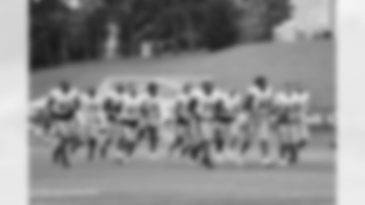 \The Pittsburgh Steelers train at Saint Vincent College during the 2022 Steelers Training Camp on Tuesday, Aug. 9, 2022 in Latrobe, PA. (Abigail Dean / Pittsburgh Steelers)