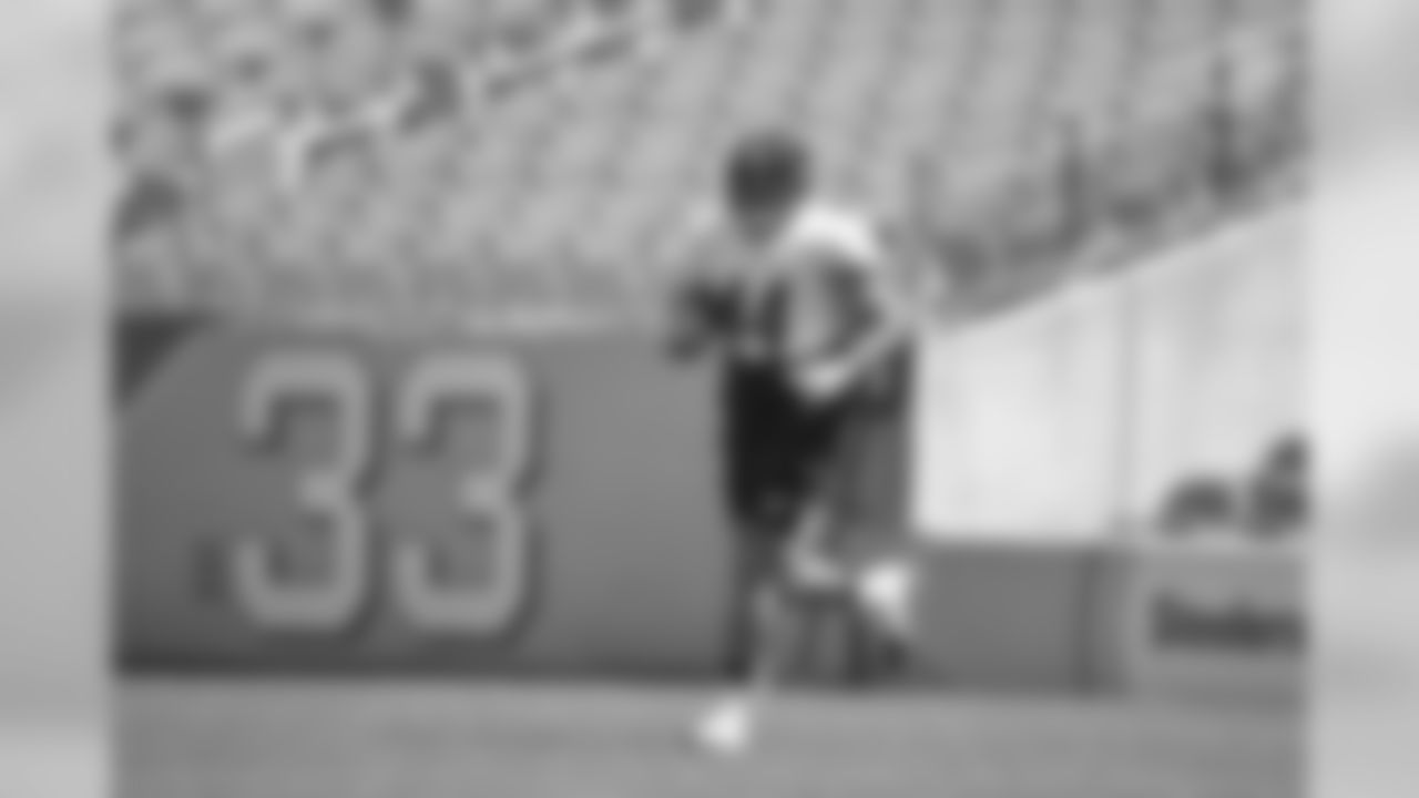 Pittsburgh Steelers fullback Derek Watt (44) trains at Heinz Field during the Steelers 2020 Training Camp, Wednesday, Aug. 19, 2020 in Pittsburgh, PA. (Karl Roser / Pittsburgh Steelers)