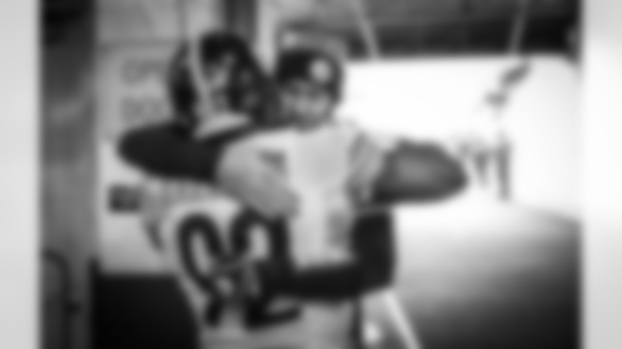 James Harrison and Ben Roethlisberger