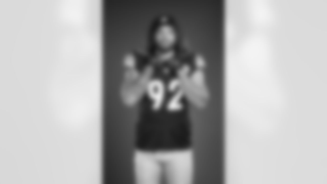 Pittsburgh Steelers defensive end Isaiahh Loudermilk (92) poses for a photo during the Pittsburgh Steelers 2022 media day, on Thursday, July 28, 2022 in Latrobe, PA. (Jared Wickerham / Pittsburgh Steelers)