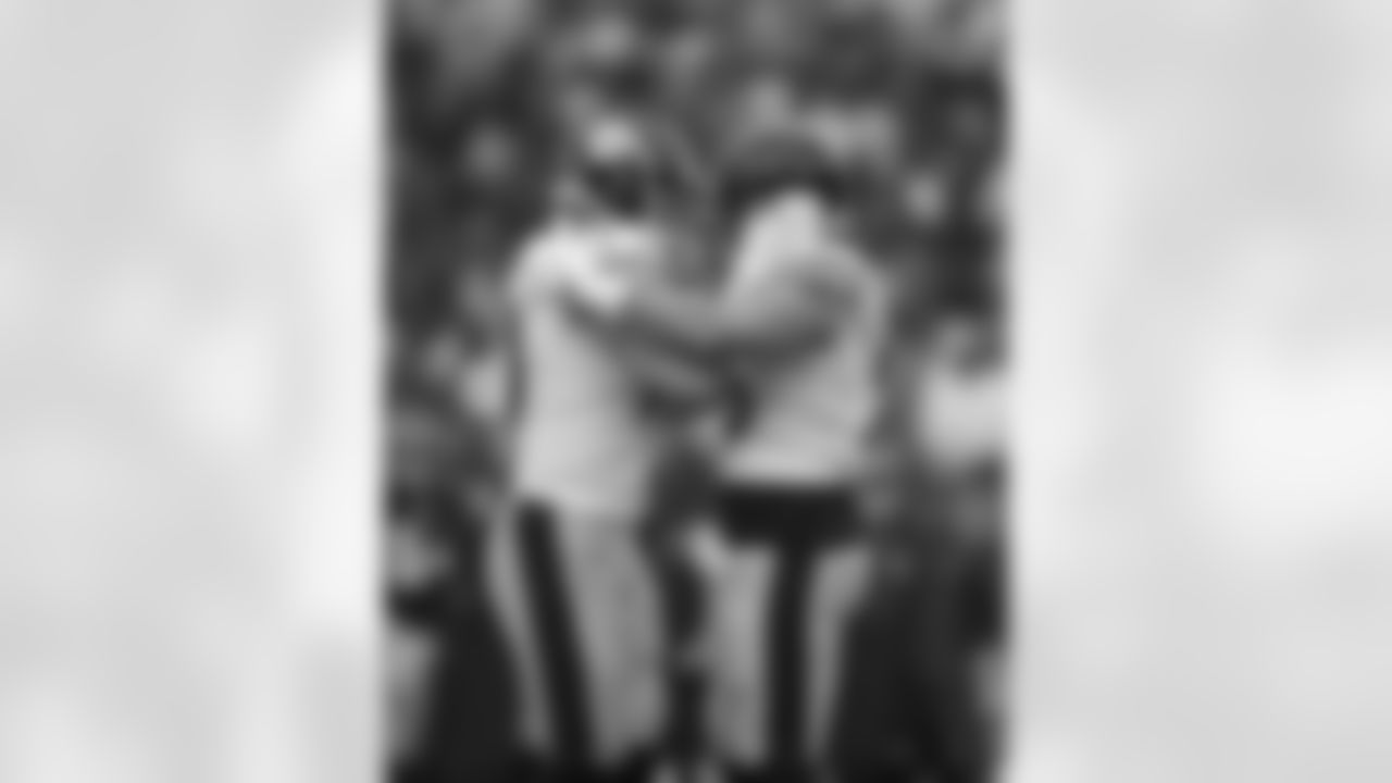 Pittsburgh Steelers linebacker T.J. Watt (90) and Pittsburgh Steelers linebacker Alex Highsmith (56) during a regular season game between the Pittsburgh Steelers and the Baltimore Ravens, Sunday, Jan. 9, 2022 in Baltimore, MD. The Steelers beat the Ravens 16-13. (Karl Roser / Pittsburgh Steelers)