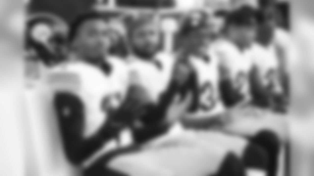 Justin Layne, Steven Nelson and Terrell Edmunds
