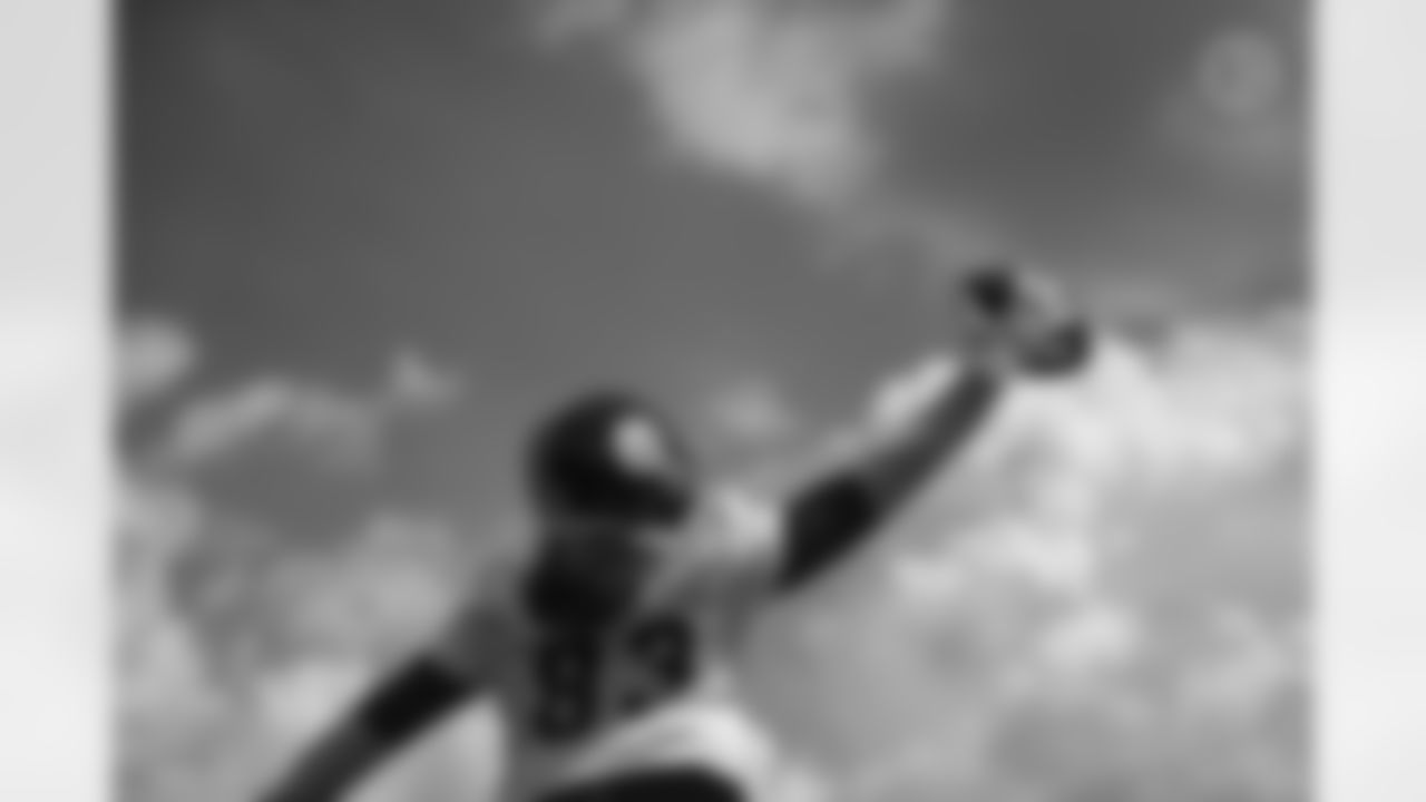 Pittsburgh Steelers wide receiver Anthony Johnson (83) participates in the Organized Team Activities (OTAs), Tuesday June 8, 2021 at the UPMC Rooney Sports Complex. (Karl Roser / Pittsburgh Steelers)
