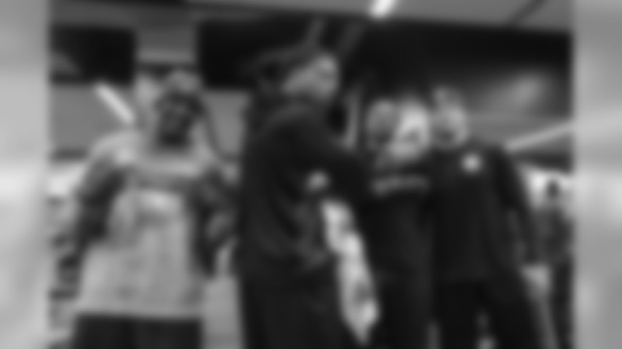 Arthur Moats, Bud Dupree, Al-Hajj Shabazz, and Anthony Chickillo