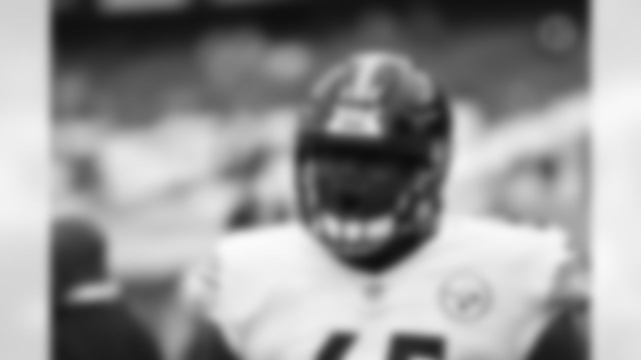 Pittsburgh Steelers offensive tackle Jerald Hawkins (65) during a regular season game between the Pittsburgh Steelers and the Tennessee Titans, Sunday, Oct. 25, 2020 in Nashville, TN. (Karl Roser / Pittsburgh Steelers)