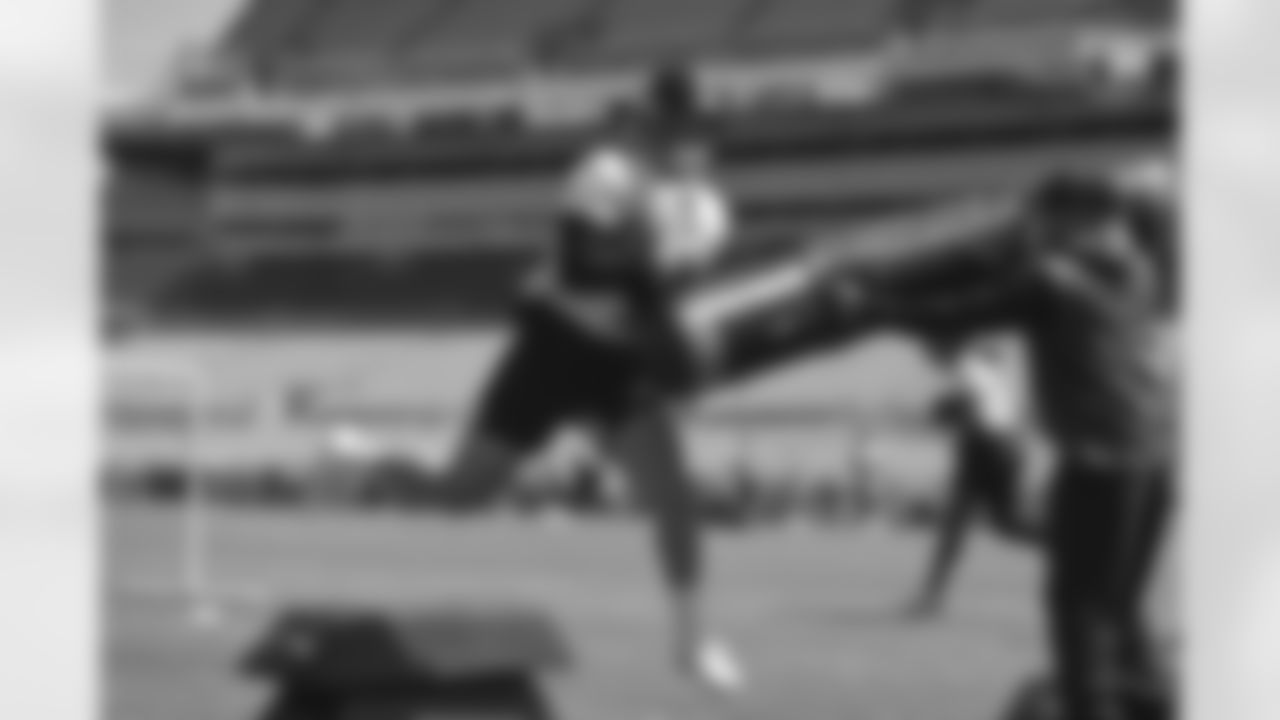Pittsburgh Steelers tight end Pat Freiermuth (88) practices at Heinz Field during the 2021 Minicamp, Thursday June 17, 2021. (Caitlyn Epes / Pittsburgh Steelers)