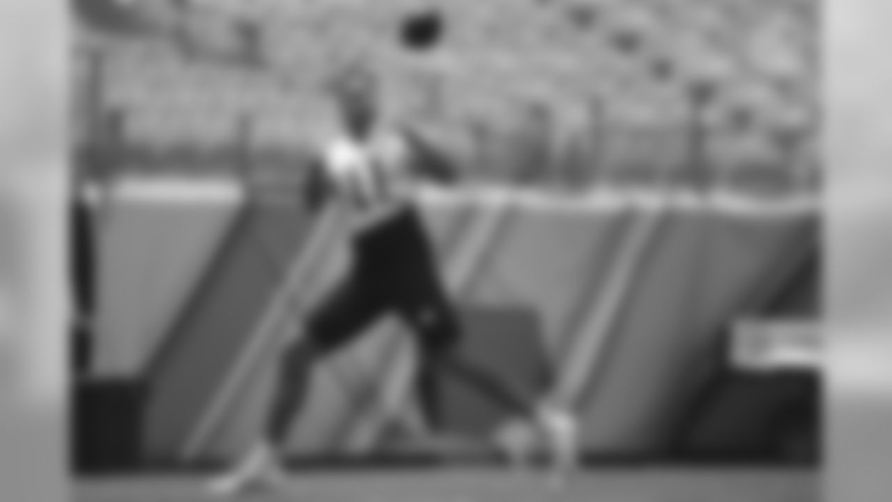 Pittsburgh Steelers wide receiver Chase Claypool (11) trains at Heinz Field during the Steelers 2020 Training Camp, Friday, Aug. 7, 2020 in Pittsburgh, PA. (Karl Roser / Pittsburgh Steelers)