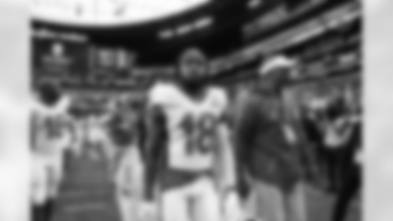 Pittsburgh Steelers wide receiver Diontae Johnson (18) during the 2022 Pro Bowl at Allegiant Stadium, Sunday, Feb. 6, 2022 in Las Vegas, NV. (Karl Roser / Pittsburgh Steelers)