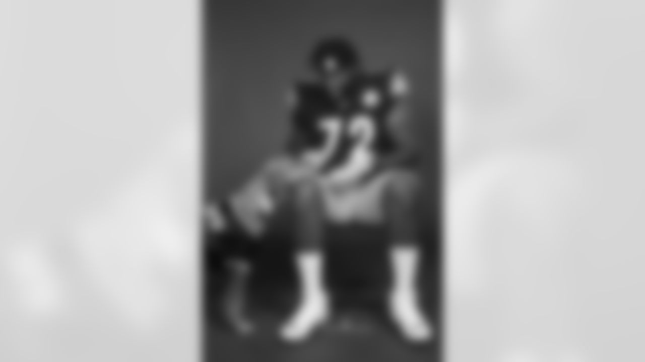 Pittsburgh Steelers offensive tackle Jordan Tucker (72) poses for a photo during the Pittsburgh Steelers 2022 media day, on Friday, July 29, 2022 in Latrobe, PA. (Abigail Dean / Pittsburgh Steelers)