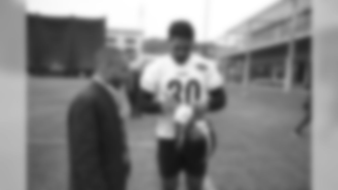 The Steelers granted the wish of a young fan from Savannah, GA.