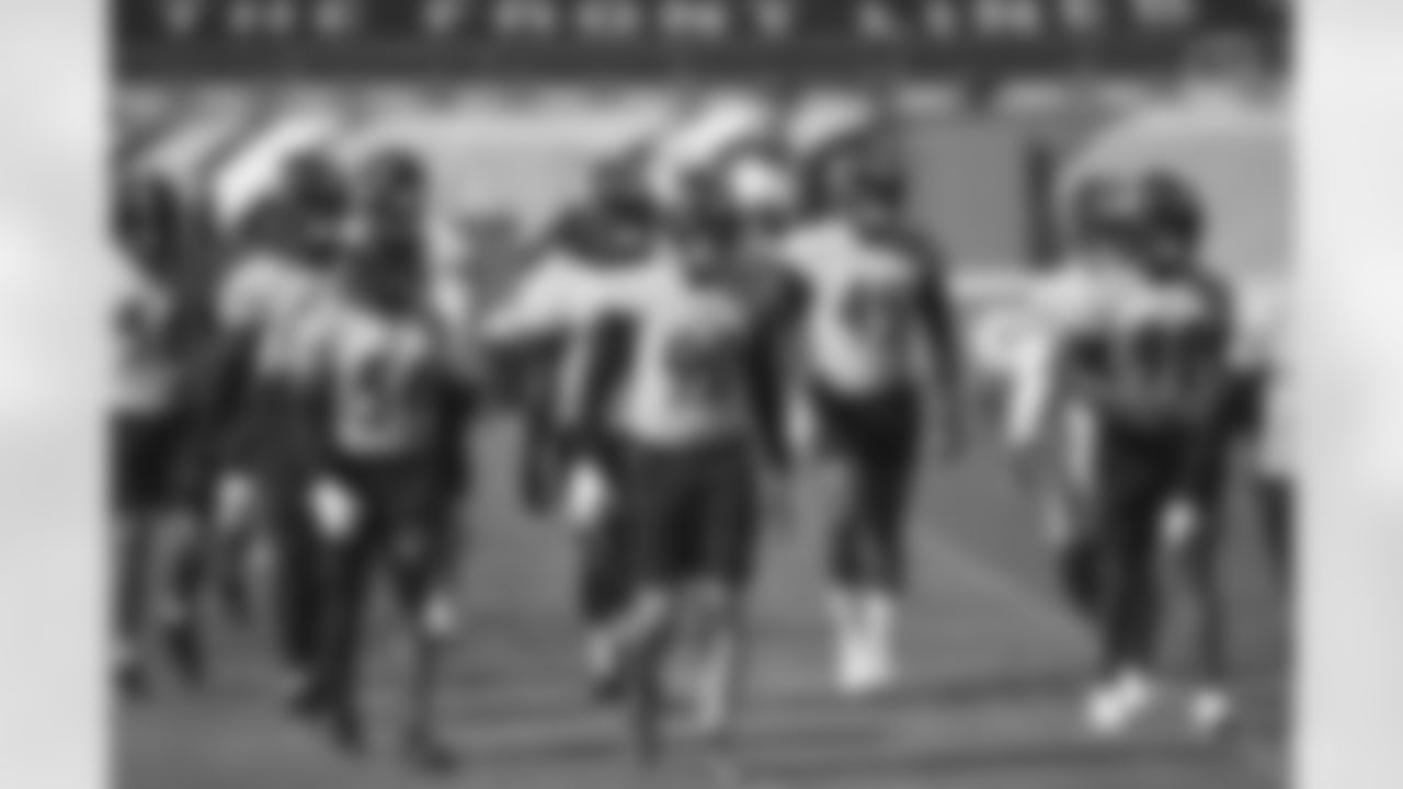 The Pittsburgh Steelers train at Heinz Field during the Steelers 2020 Training Camp, Friday, Sept. 4, 2020 in Pittsburgh, PA. (Caitlyn Epes / Pittsburgh Steelers)