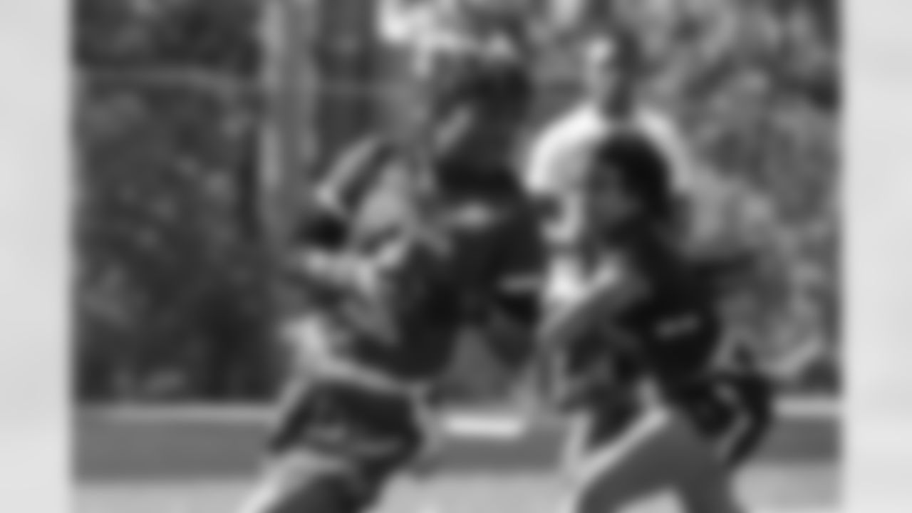 Week 5 of the Steelers' Girls High School Flag Football season, Sunday, May 14, 2023 at Gateway High School. (Arron Anastasia / Pittsburgh Steelers)