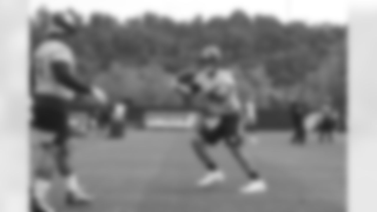 Pittsburgh Steelers nose tackle Chris Wormley (95) practices at the UPMC Rooney Sports Complex preparing for a Week 2 matchup against the Denver Broncos, Friday, Sept. 18, 2020 in Pittsburgh, PA. (Karl Roser / Pittsburgh Steelers)