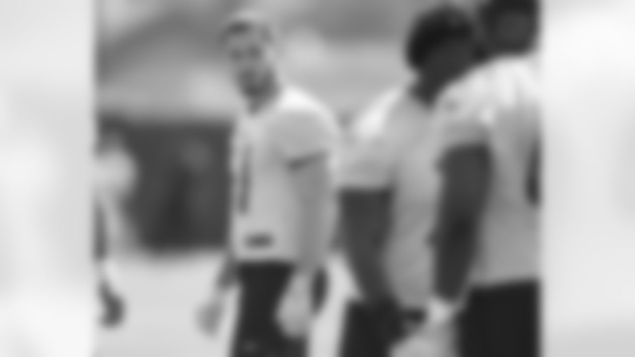 Pittsburgh Steelers linebacker Nick Herbig (51) participates in the Steelers rookie minicamp at the UPMC Rooney Sports Complex, Friday, May 12, 2023 in Pittsburgh, PA. (Karl Roser / Pittsburgh Steelers)