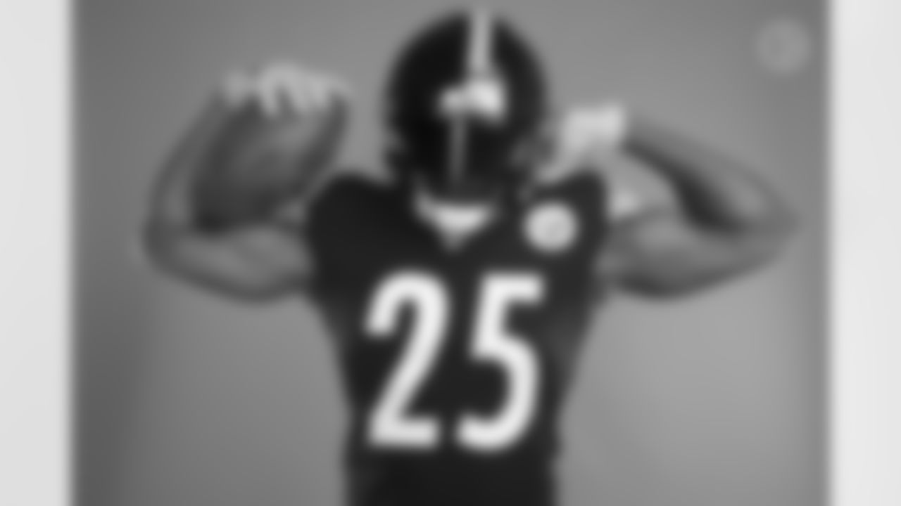 Pittsburgh Steelers safety Antoine Brooks Jr. (25) poses for a photo during the Steelers 2021 media day, Saturday, July 24, 2021 in Pittsburgh, PA. (Caitlyn Epes / Pittsburgh Steelers)