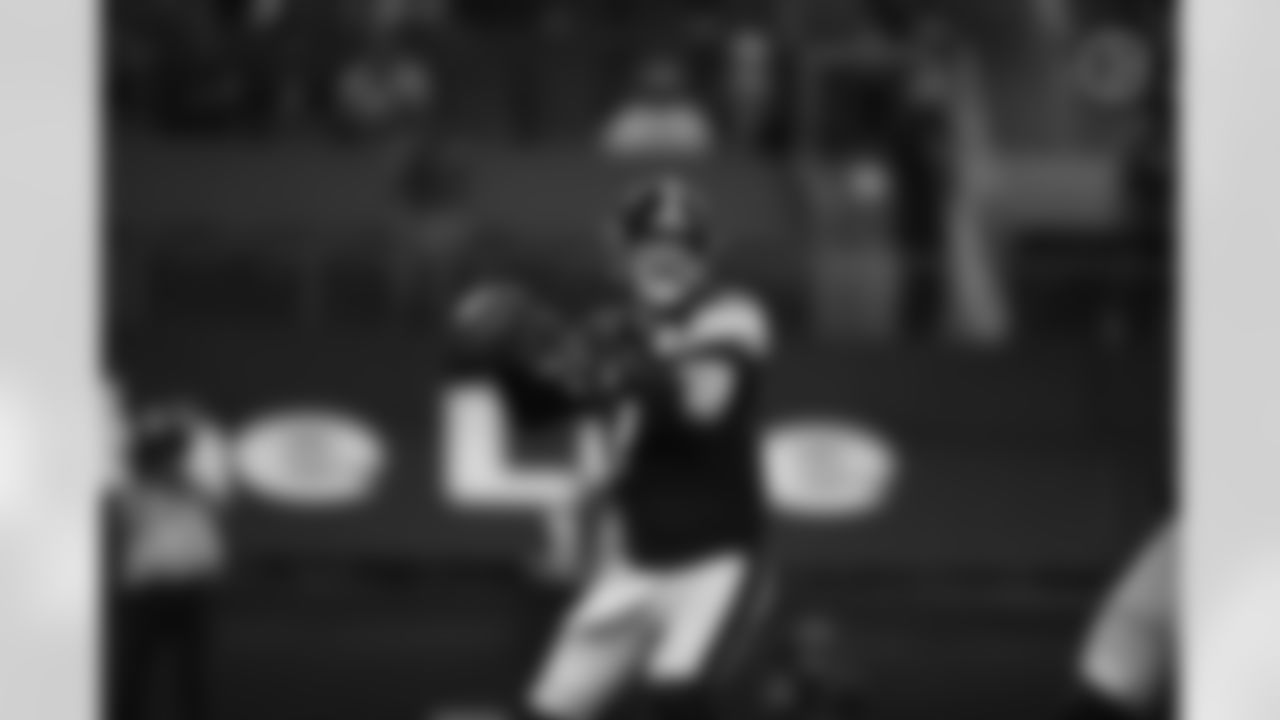 Pittsburgh Steelers quarterback Ben Roethlisberger (7) during a regular season game between the Pittsburgh Steelers and the Dallas Cowboys, Sunday, Nov. 8, 2020 in Dallas, TX. (Karl Roser / Pittsburgh Steelers)