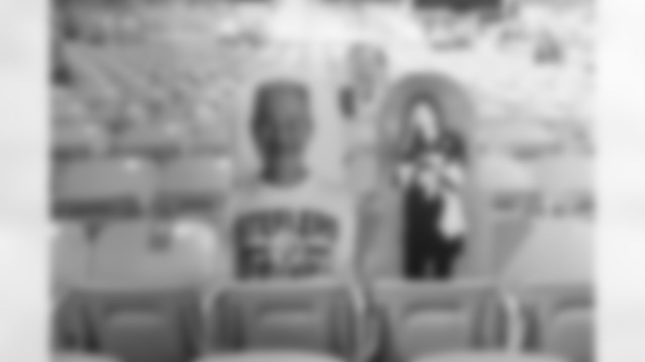 Fan cutouts at Heinz Field on Friday, Nov. 13, 2020 in Pittsburgh, PA. (Caitlyn Epes / Pittsburgh Steelers)