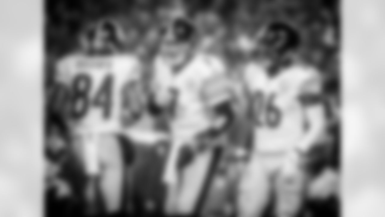 Antonio Brown, Ben Roethlisberger, and Le'Veon Bell
