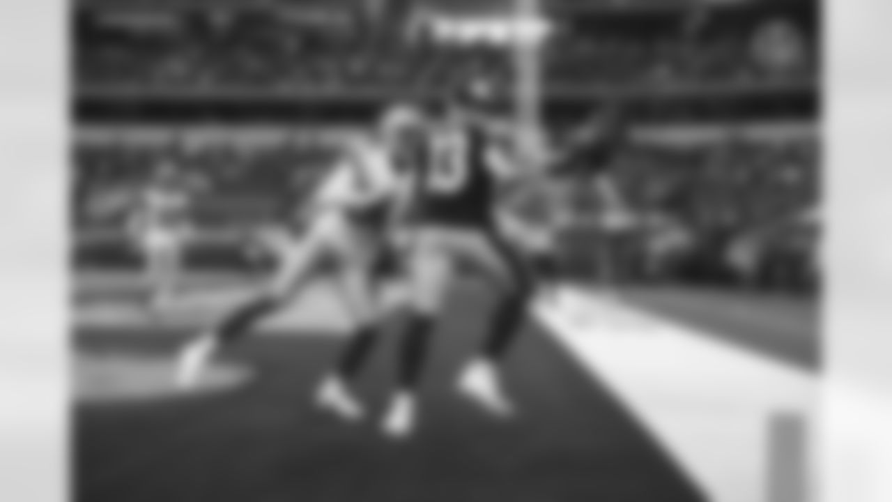 Pittsburgh Steelers wide receiver James Washington (13) during a regular season game between the Pittsburgh Steelers and the Dallas Cowboys, Sunday, Nov. 8, 2020 in Dallas, TX. (Karl Roser / Pittsburgh Steelers)