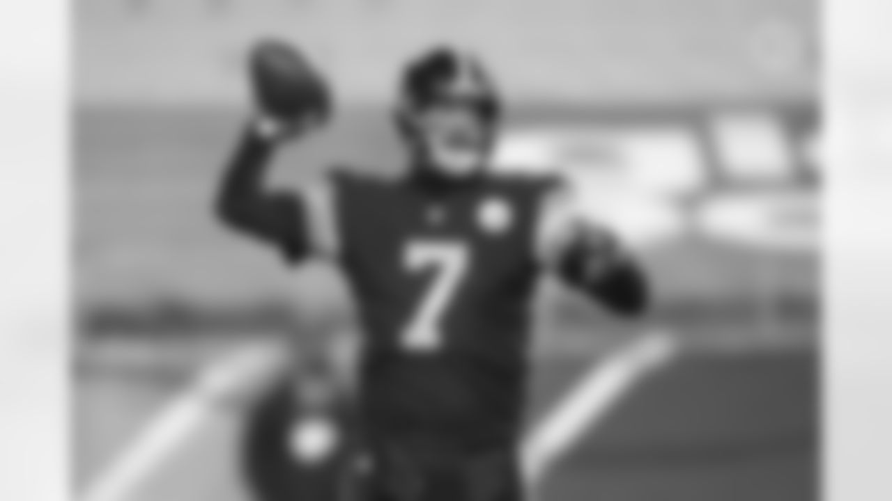 Pittsburgh Steelers quarterback Ben Roethlisberger (7) during a regular season game between the Pittsburgh Steelers and the Baltimore Ravens, Wednesday, Dec. 2, 2020 in Pittsburgh, PA. The Steelers defeated the Ravens 19-14. (Karl Roser / Pittsburgh Steelers)