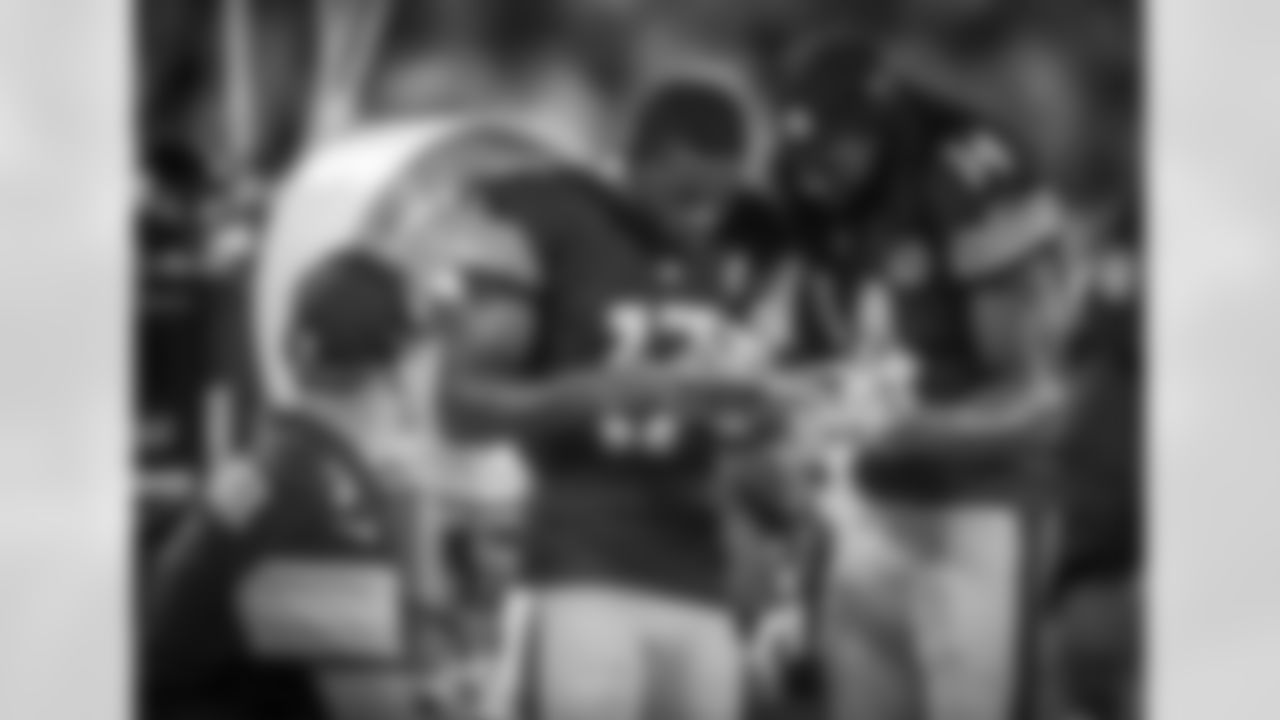 Ben Roethlisberger, Eli Rogers and Sammie Coates