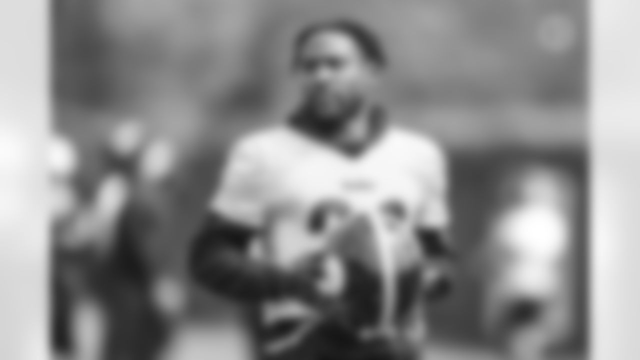 Pittsburgh Steelers cornerback Patrick Peterson (20) participates in the Organized Team Activities (OTAs), Tuesday June 6, 2023 at the UPMC Rooney Sports Complex. (Abigail Dean / Pittsburgh Steelers)