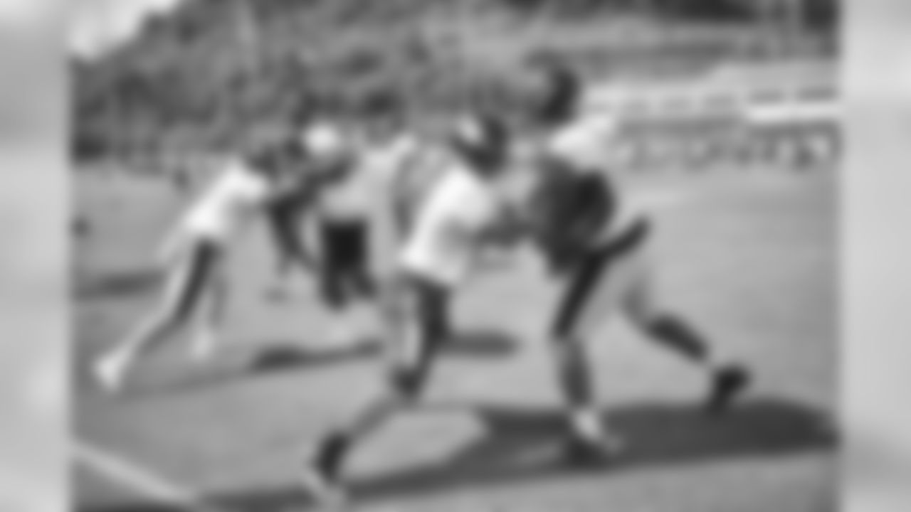 Pittsburgh Steelers players participate in the Organized Team Activity (OTA) at the UPMC Rooney Sports Complex.