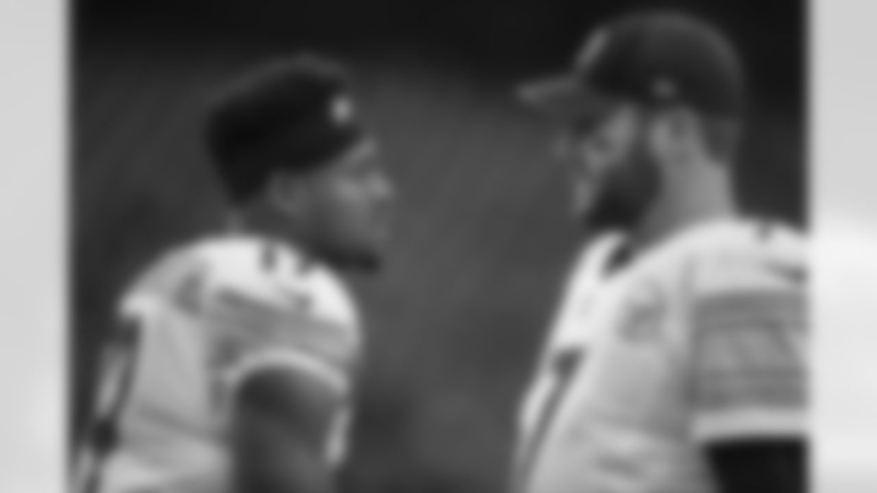 JuJu Smith-Schuster and Ben Roethlisberger