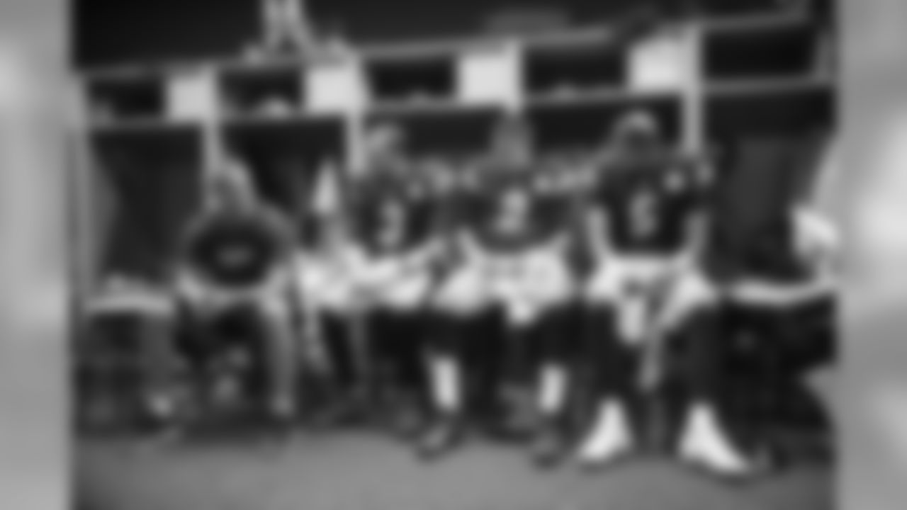 Ben Roethlisberger, Landry Jones, Mason Rudolph, and Joshua Dobbs