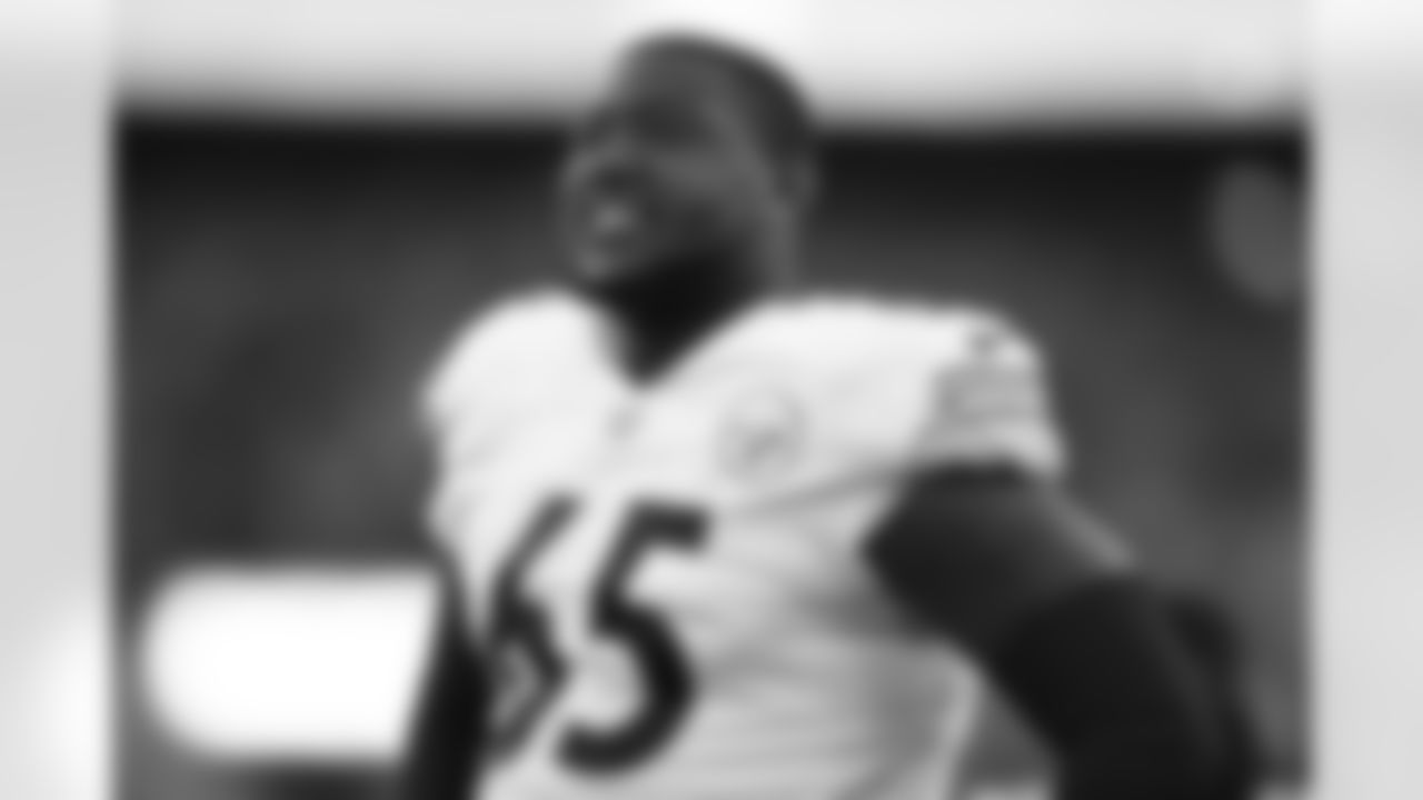 Pittsburgh Steelers offensive tackle Jerald Hawkins (65) during a regular season game between the Pittsburgh Steelers and the Baltimore Ravens, Sunday, Nov. 1, 2020 in Baltimore, MD. (Karl Roser / Pittsburgh Steelers)