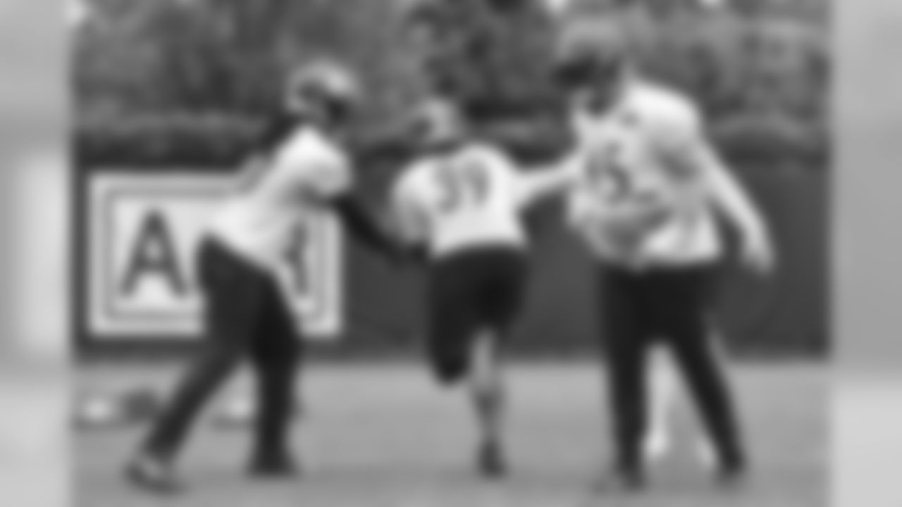 Trey Edmunds, Malik Williams and Roosevelt Nix