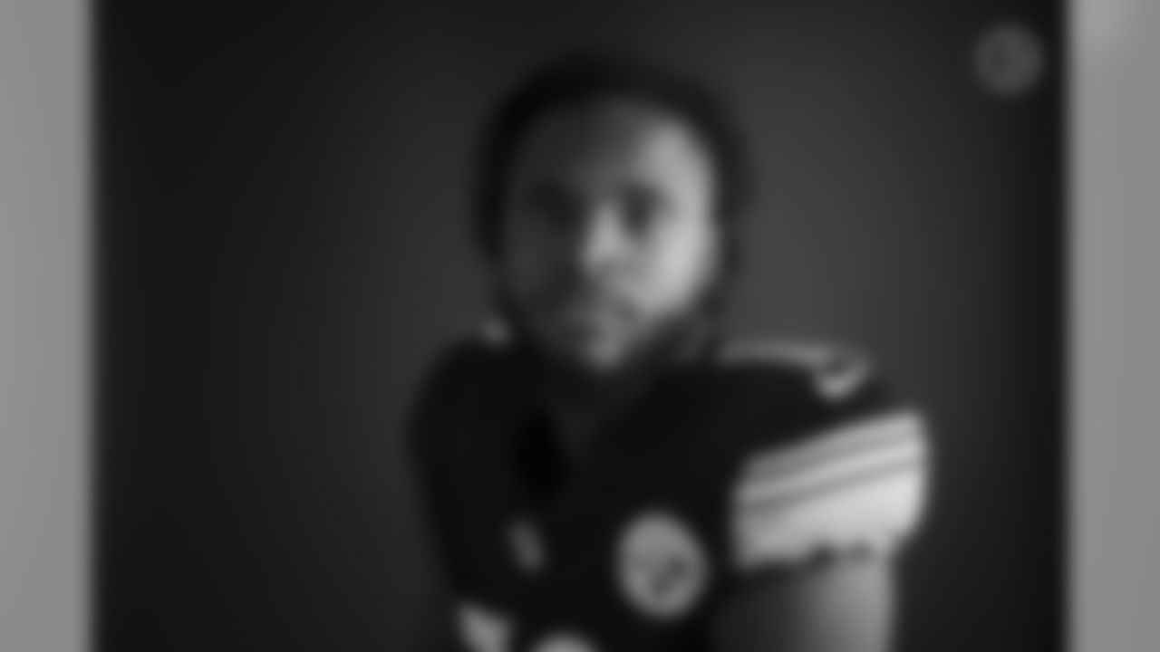 Pittsburgh Steelers wide receiver Diontae Johnson (18) poses for a photo during the Steelers 2020 media day, Wednesday, Aug. 5, 2020 in Pittsburgh, PA. (Karl Roser / Pittsburgh Steelers)