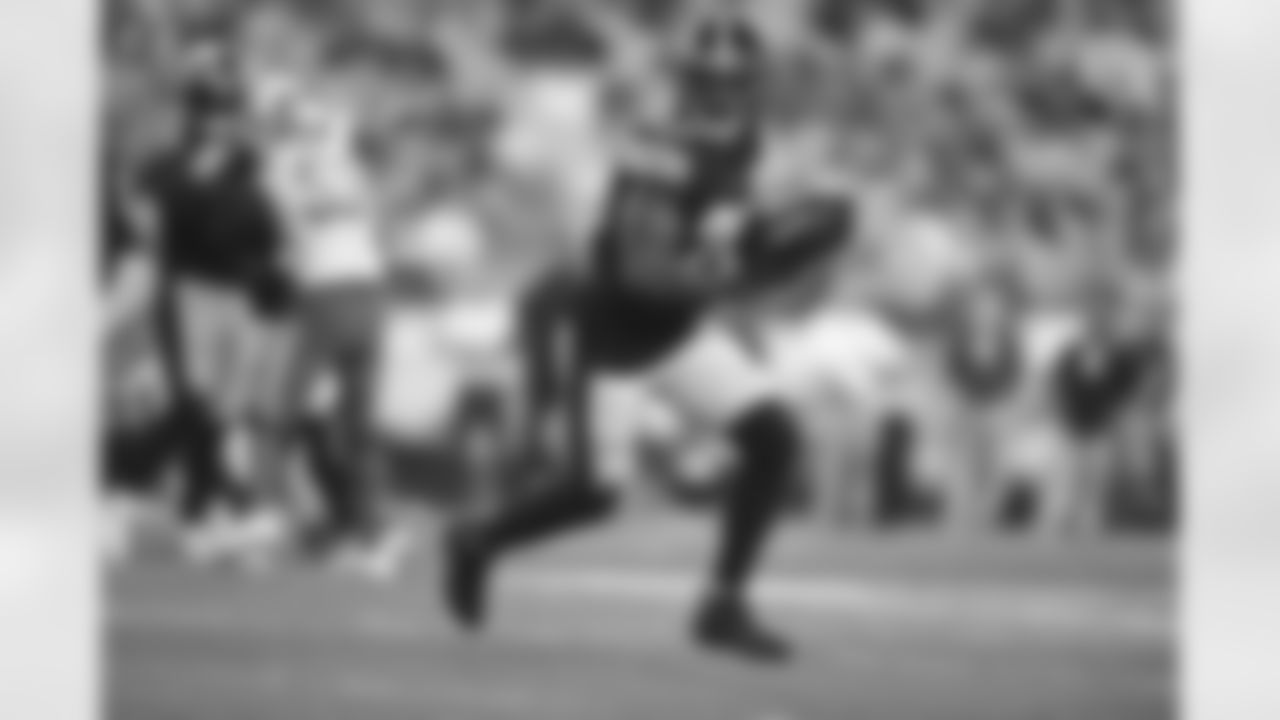 Pittsburgh Steelers running back Kalen Ballage (29) during a preseason game between the Pittsburgh Steelers and the Detroit Lions, Saturday, Aug. 21, 2021 in Pittsburgh, PA. (Karl Roser / Pittsburgh Steelers)