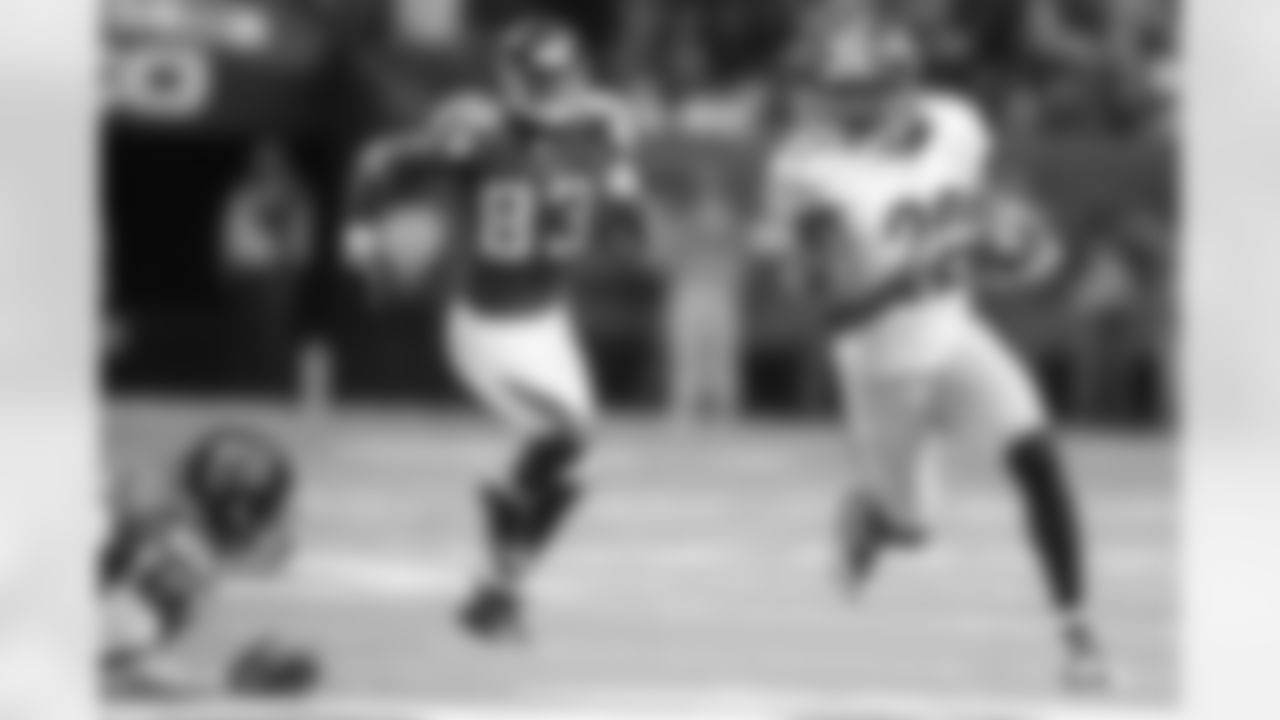 Will Gay returns a interception for a touchdown at the Georgia Dome against the Atlanta Falcons, tying the record for pick-6s in a season with three.