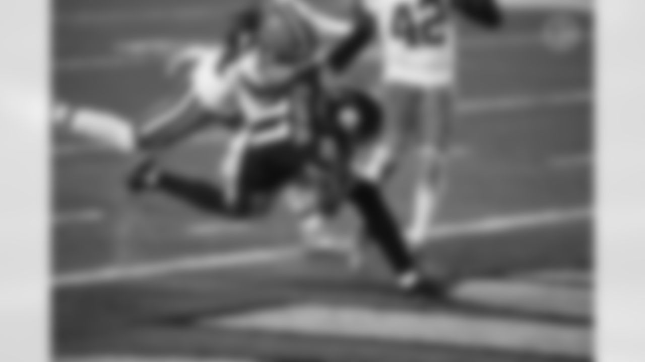 Pittsburgh Steelers wide receiver Chase Claypool (11) during a postseason Wild Card Round game between the Pittsburgh Steelers and the Cleveland Browns, Sunday, Jan. 10, 2021 in Pittsburgh, PA. (Caitlyn Epes / Pittsburgh Steelers)