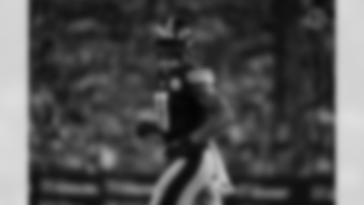 Pittsburgh Steelers wide receiver Chase Claypool (11) during a regular season game between the Pittsburgh Steelers and the Seattle Seahawks, Sunday, Oct. 17, 2021 in Pittsburgh, PA. (Caitlyn Epes / Pittsburgh Steelers)