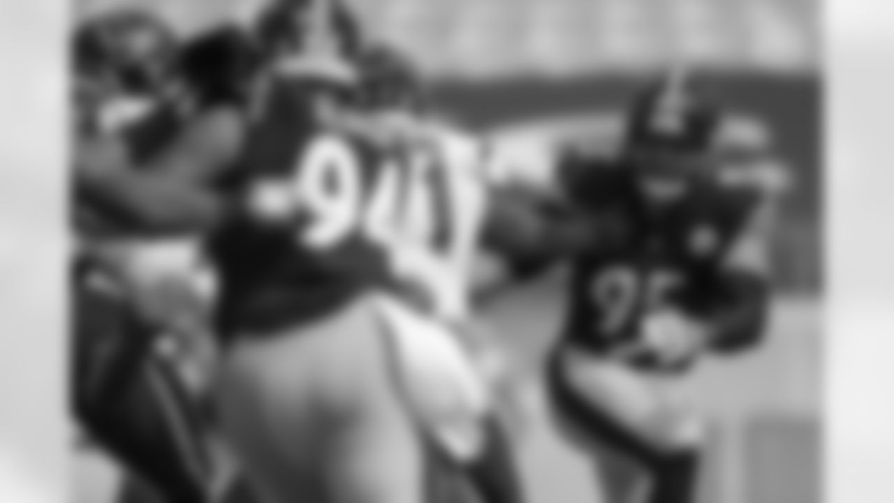 Pittsburgh Steelers nose tackle Chris Wormley (95) during a regular season game between the Pittsburgh Steelers and the Houston Texans, Sunday, Sept. 27, 2020 in Pittsburgh, PA. The Steelers defeated the Texans 28-21. (Karl Roser / Pittsburgh Steelers)