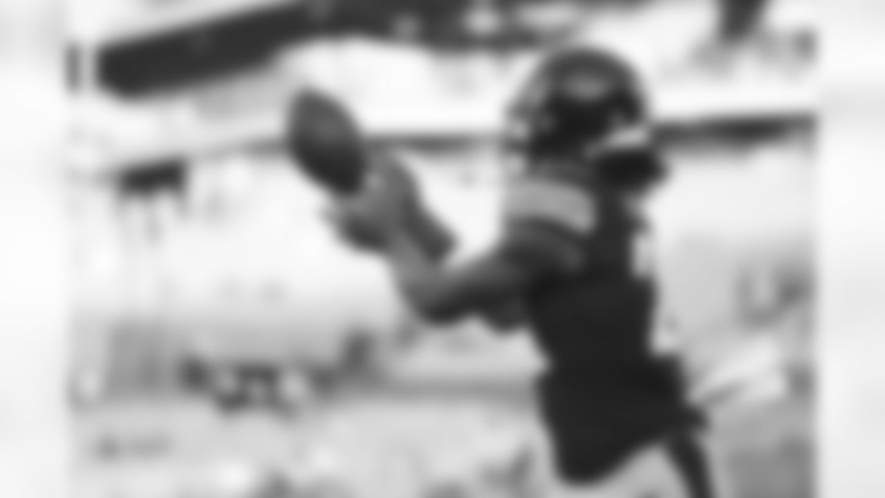 Pittsburgh Steelers running back Najee Harris (22) during a preseason game between the Pittsburgh Steelers and the Detroit Lions, Saturday, Aug. 21, 2021 in Pittsburgh, PA. (Caitlyn Epes / Pittsburgh Steelers)