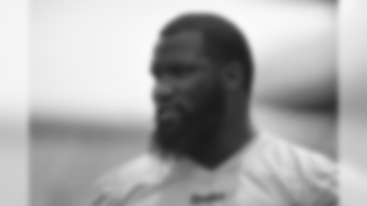 Pittsburgh Steelers defensive end Josiah Coatney (65) trains at Heinz Field during the Steelers 2020 Training Camp, Friday, July 31, 2020 in Pittsburgh, PA. (Karl Roser / Pittsburgh Steelers)
