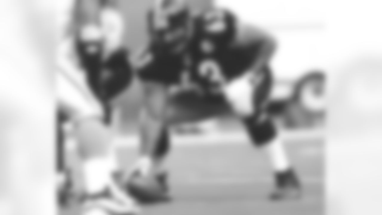 1988 DERMONTTI DAWSON: With the end of Mike Websters career drawing near, the Steelers used two picks in 1988 in an attempt to find a replacement. They hit the jackpot with Dawson, who was voted to seven Pro Bowls and was named first-team All-Pro six times. Dawson started 181 games for the Steelers, 176 of them at center, and he was so athletic that he was used to pull and lead a running back around the end. Hall of Fame, Class of 2012.