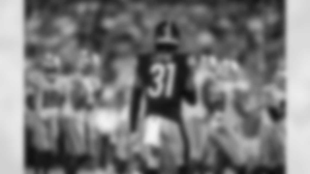 Pittsburgh Steelers cornerback Justin Layne (31) during a Hall of Fame game between the Pittsburgh Steelers and the Dallas Cowboys, Thursday, Aug. 5, 2021 in Canton, OH. The Steelers defeated the Cowboys 16-3. (Karl Roser / Pittsburgh Steelers)