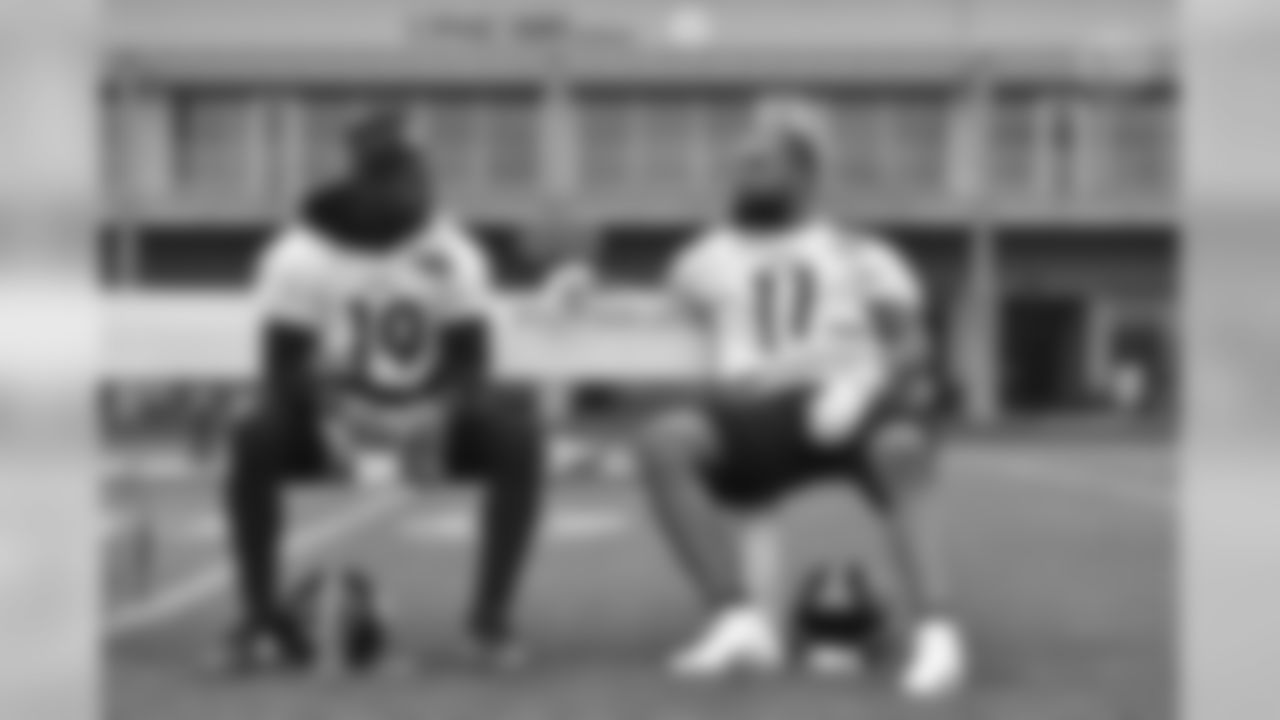 JuJu Smith-Schuster and Donte Moncrief