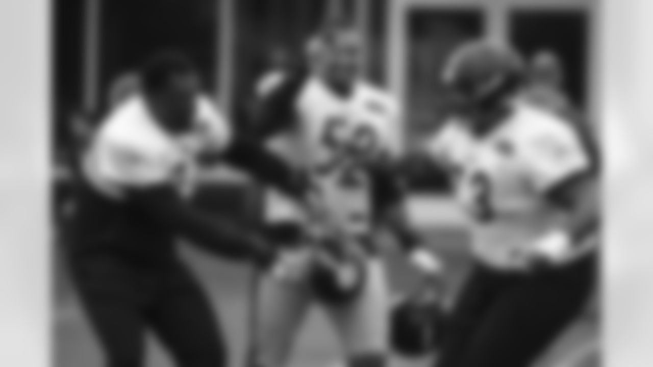 Marcus Gilbert, Maurkice Pouncey, and Ramon Foster
