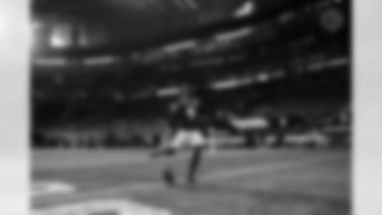 Pittsburgh Steelers kicker Chris Boswell (9) during a preseason game between the Pittsburgh Steelers and the Atlanta Falcons, Thursday, Aug. 24, 2023 in Atlanta, GA. (Kyle Hess / Pittsburgh Steelers)
