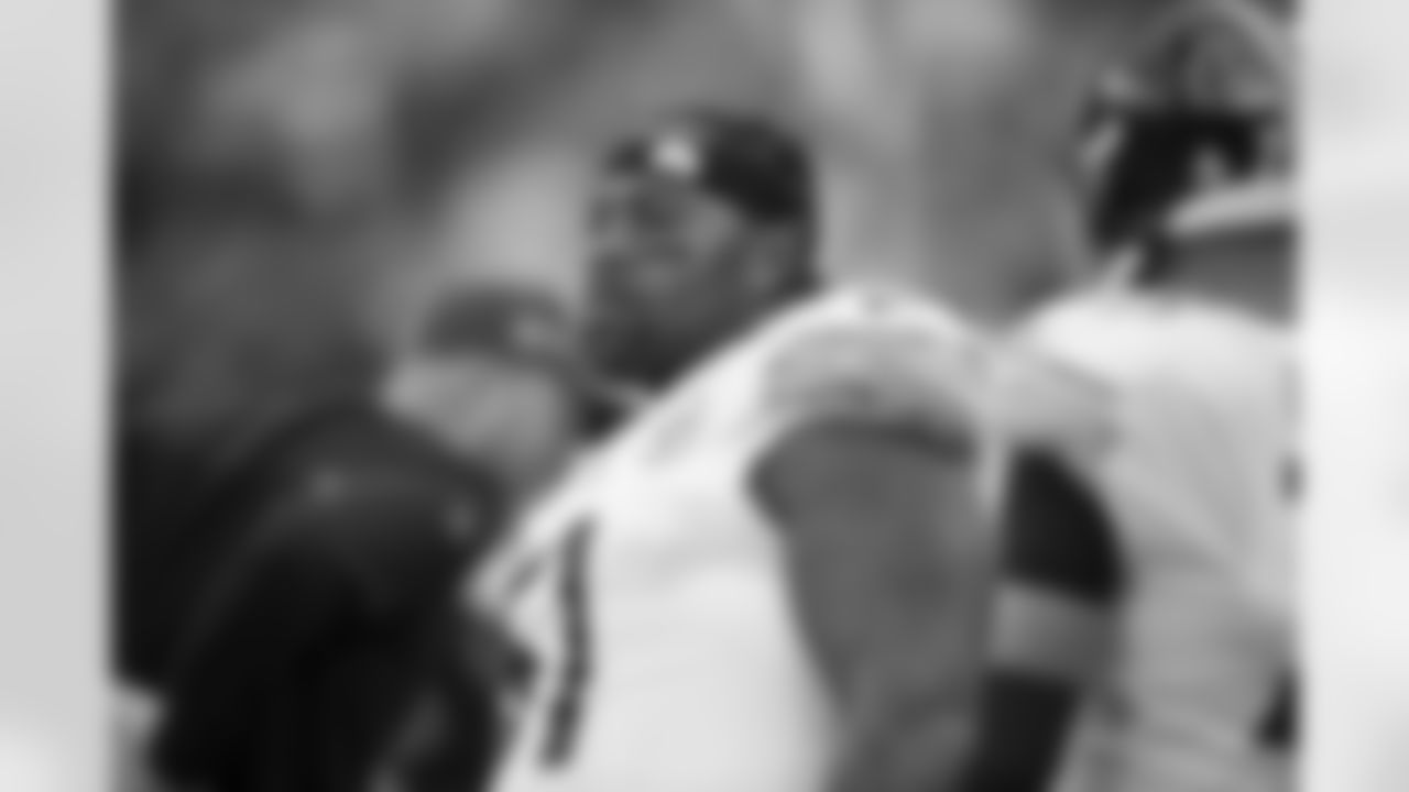 Pittsburgh Steelers guard Trai Turner (51) during a regular season game between the Pittsburgh Steelers and the Green Bay Packers, Sunday, Oct. 3, 2021 in Green Bay, WI. The Packers beat the Steelers 27-17. (Karl Roser / Pittsburgh Steelers)