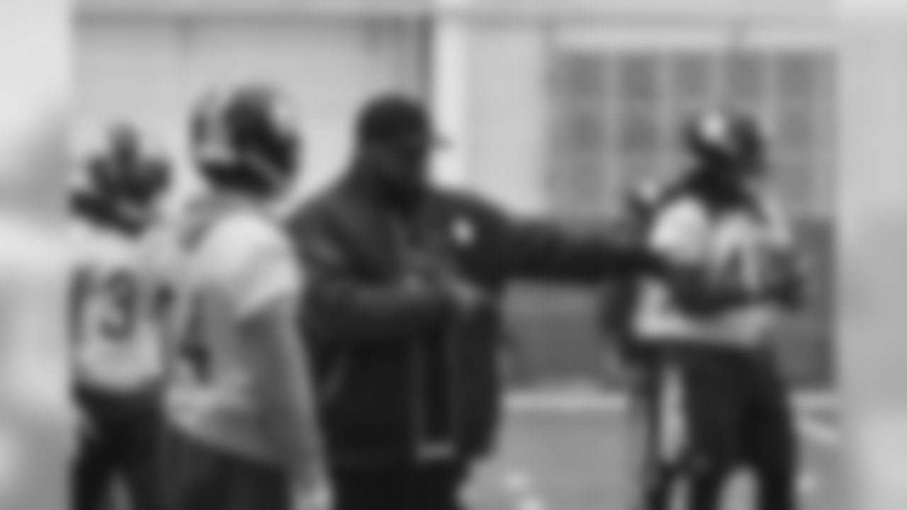Mike Tomlin and Coty Sensabaugh