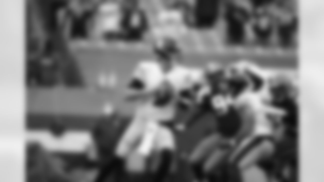 Pittsburgh Steelers quarterback Mason Rudolph (2) during a regular season game between the Pittsburgh Steelers and the Cleveland Browns, Sunday, Jan. 3, 2021 in Cleveland, OH. (Karl Roser / Pittsburgh Steelers)