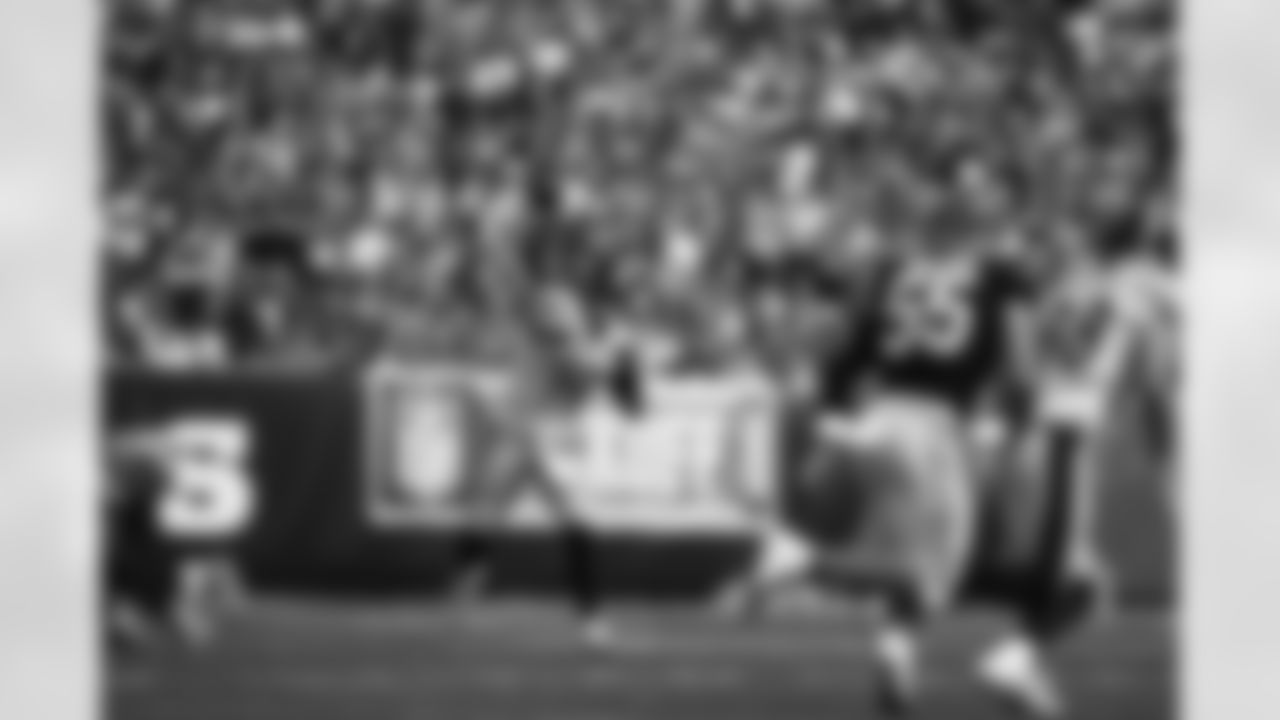 Pittsburgh Steelers quarterback Mitch Trubisky (10) during a regular season game between the Pittsburgh Steelers and the Cincinnati Bengals, Sunday, Sept. 11, 2022 in Pittsburgh, PA. (Karl Roser / Pittsburgh Steelers)